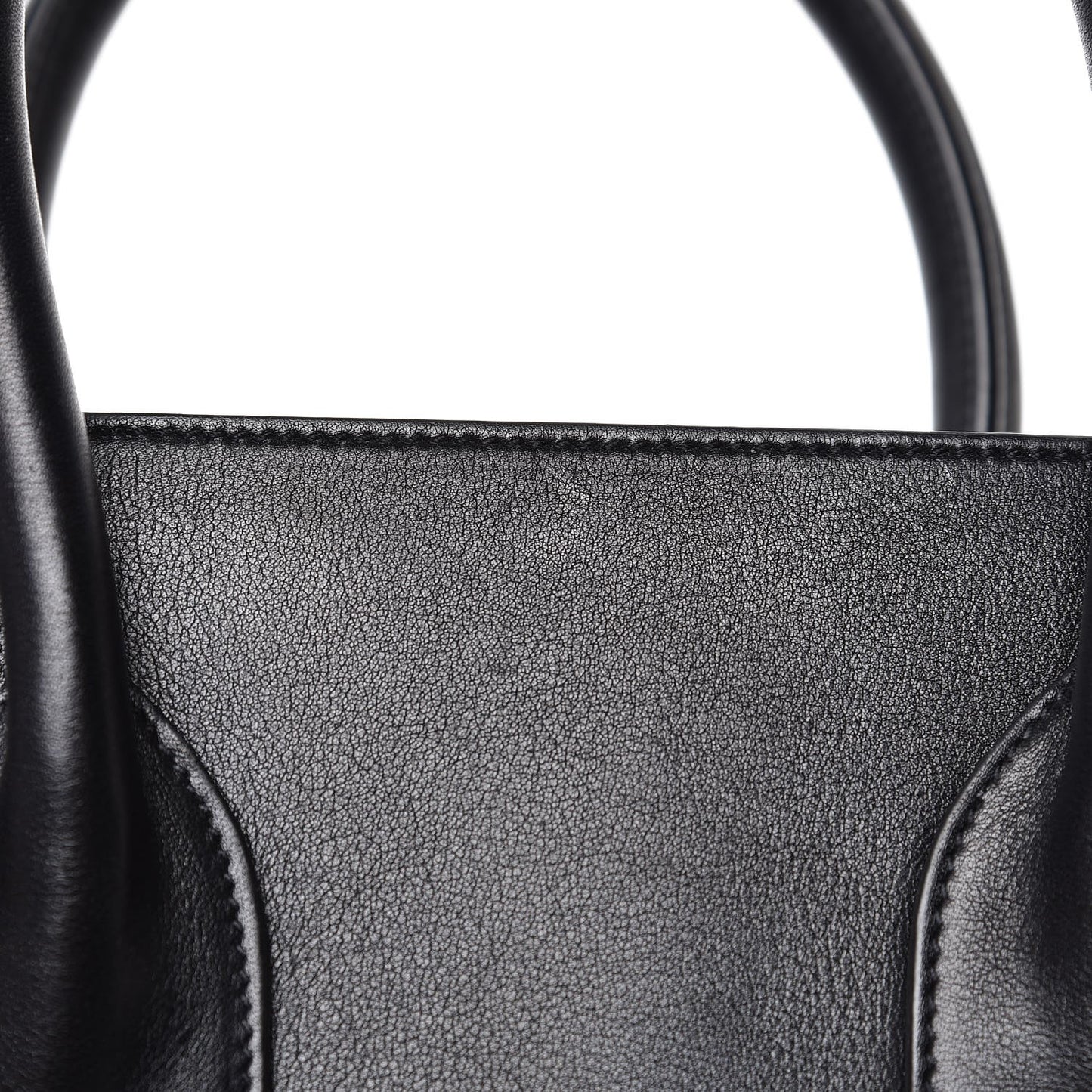 Calfskin Small Sac De Jour Black
