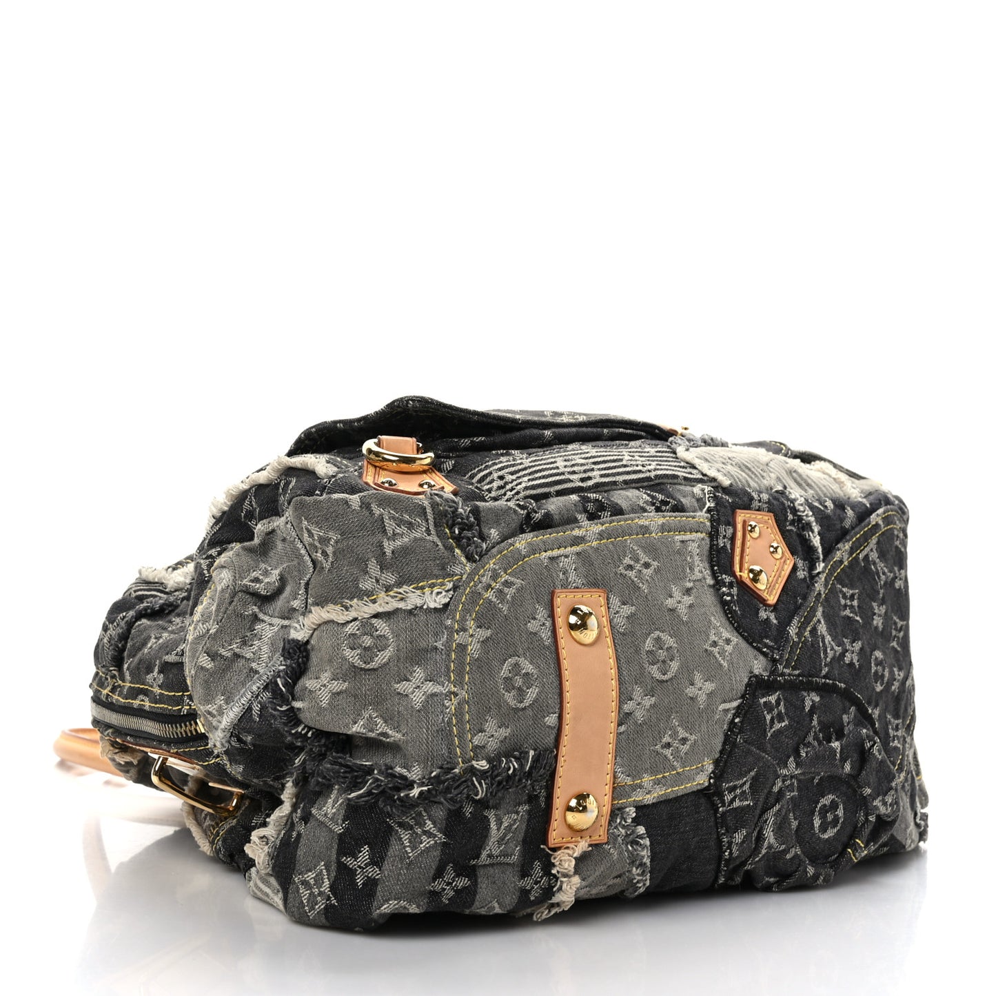 Denim Patchwork Bowly Black