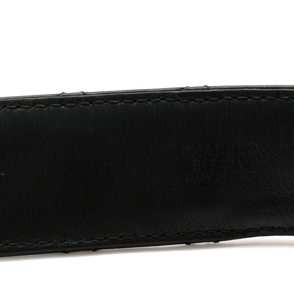 Chanel Calfskin Quilted CC Chain Belt 90 36 Black 4 of 6