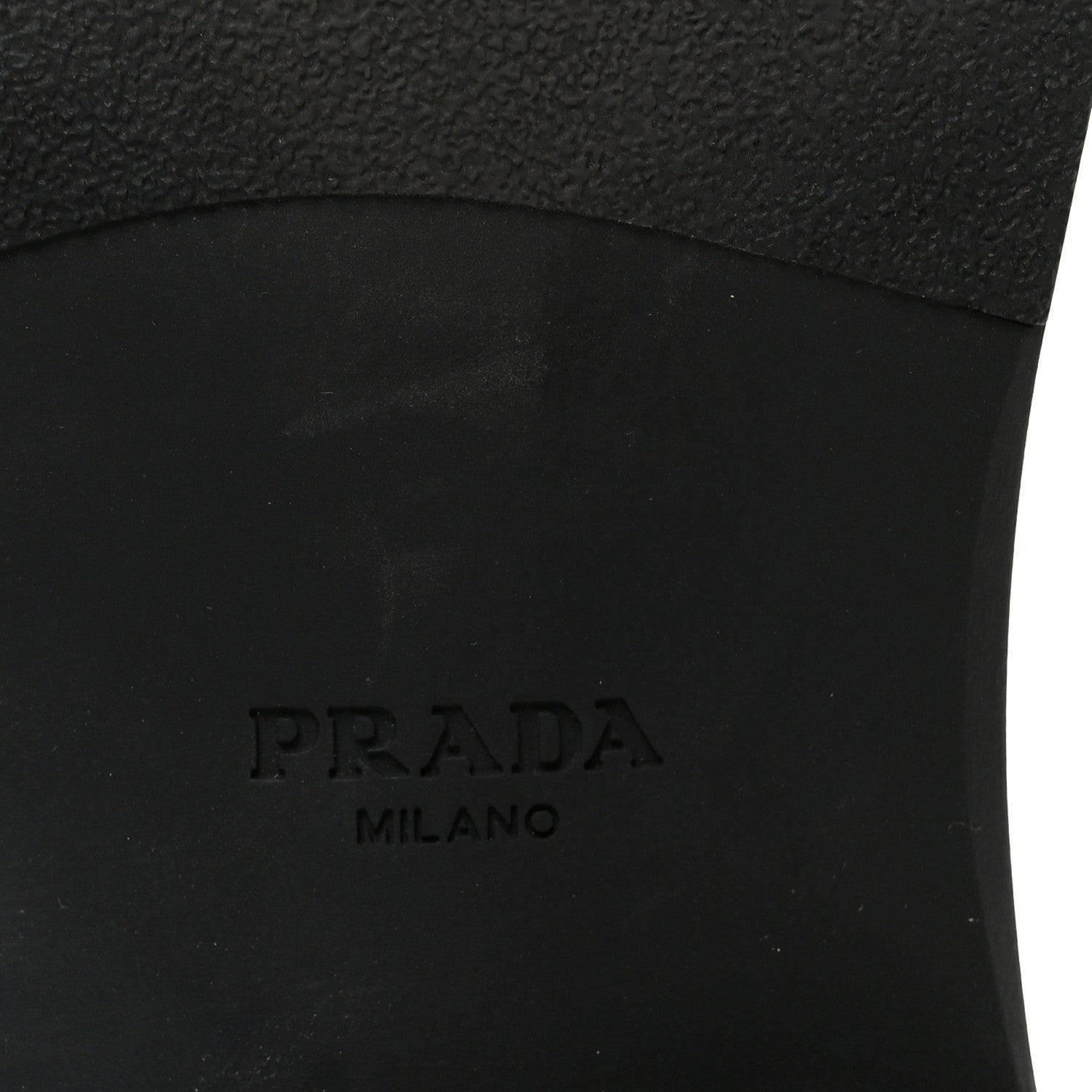 Prada Satin Crystal Metal Triangle Logo Mens Loafers  8.5 Black 8 of 12