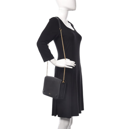 Mulberry Classic Grain Calfskin Small Clifton Flap Black 2 of 12