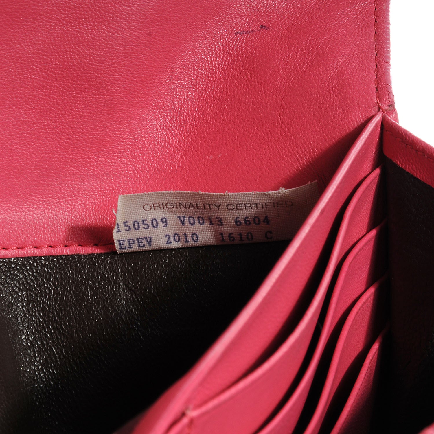 Bottega Veneta Nappa Intrecciato Continental Wallet Fuchsia 9 of 9