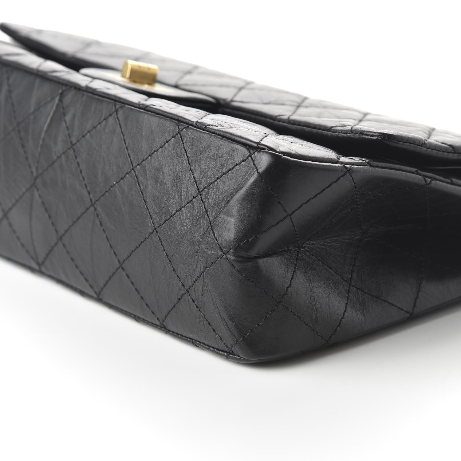 Chanel Aged Calfskin Quilted 2.55 Reissue 227 Flap Black 5 of 10