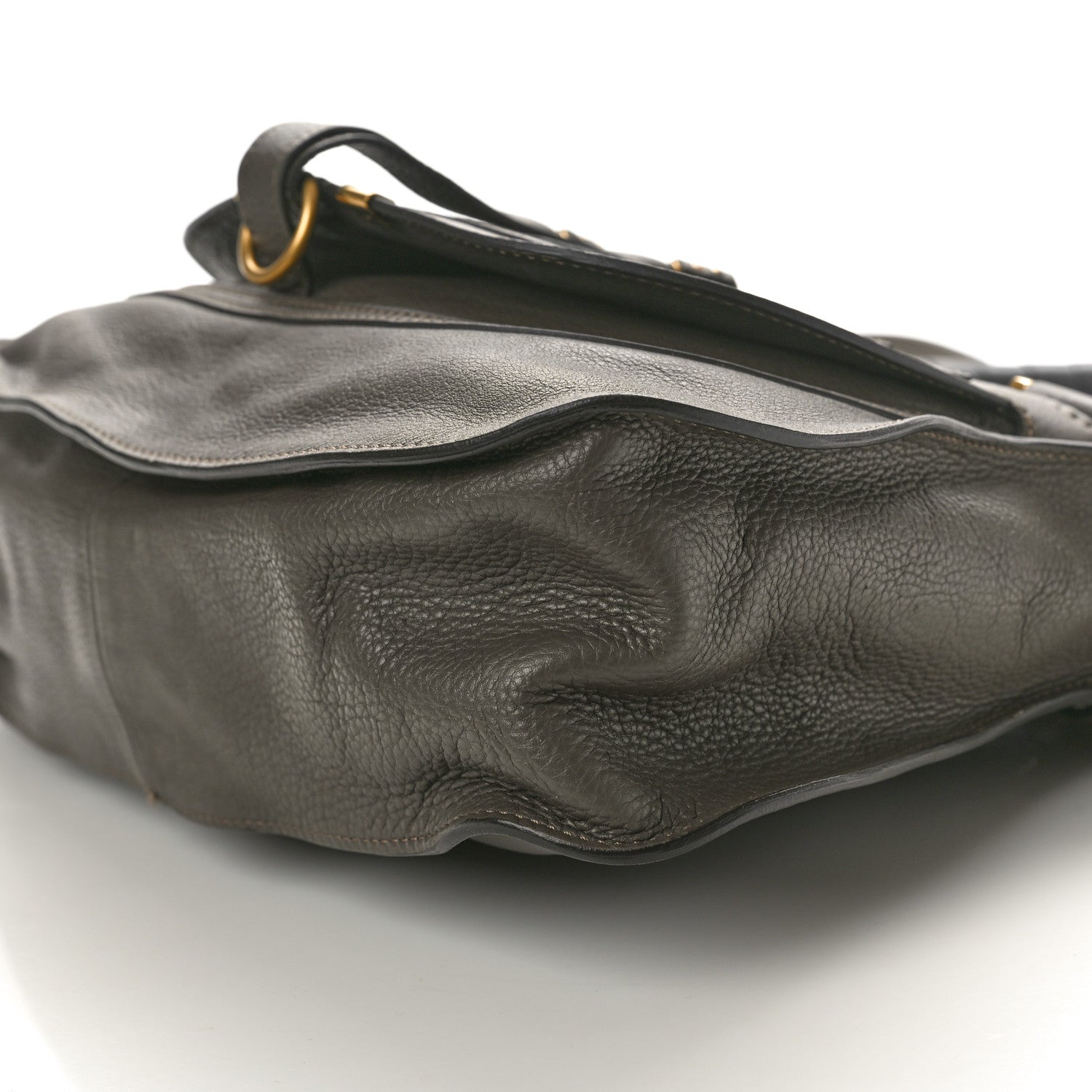 Chloe Calfskin Medium Marcie Satchel Anchor Grey 10 of 10