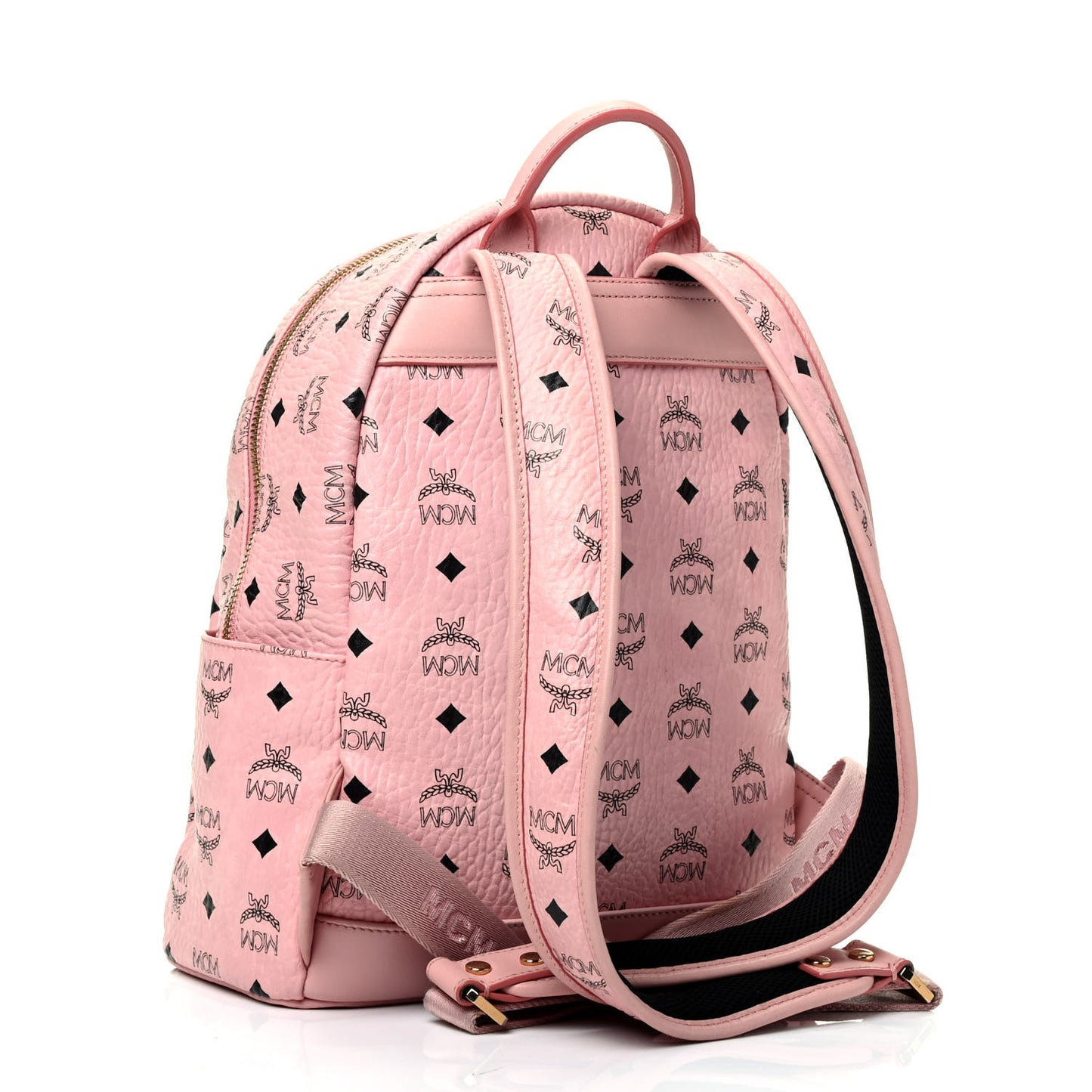 Visetos Small Studded Stark Rabbit Backpack Pink