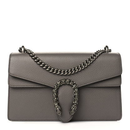 Gucci Pebbled Calfskin Small Dionysus Shoulder Bag Dusty Grey 1 of 11
