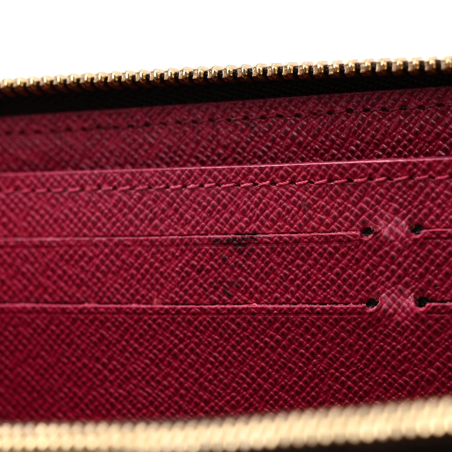 Louis Vuitton Monogram Clemence Wallet Fuchsia 8 of 14