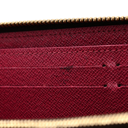 Louis Vuitton Monogram Clemence Wallet Fuchsia 8 of 14