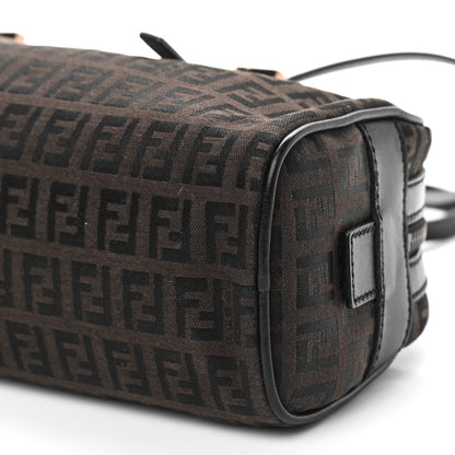Fendi Zucchino Small Buckle Tote Brown 9 of 9