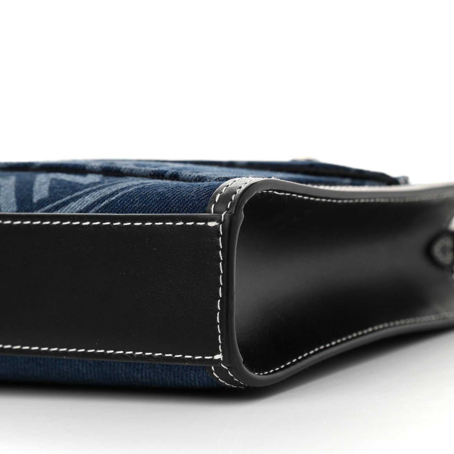 Burberry Denim Smooth Calfskin Mini Pocket Bag Blue 10 of 10