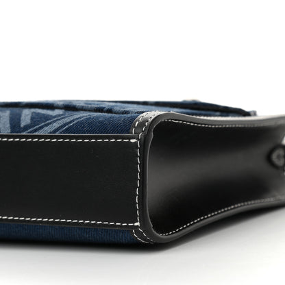 Burberry Denim Smooth Calfskin Mini Pocket Bag Blue 10 of 10