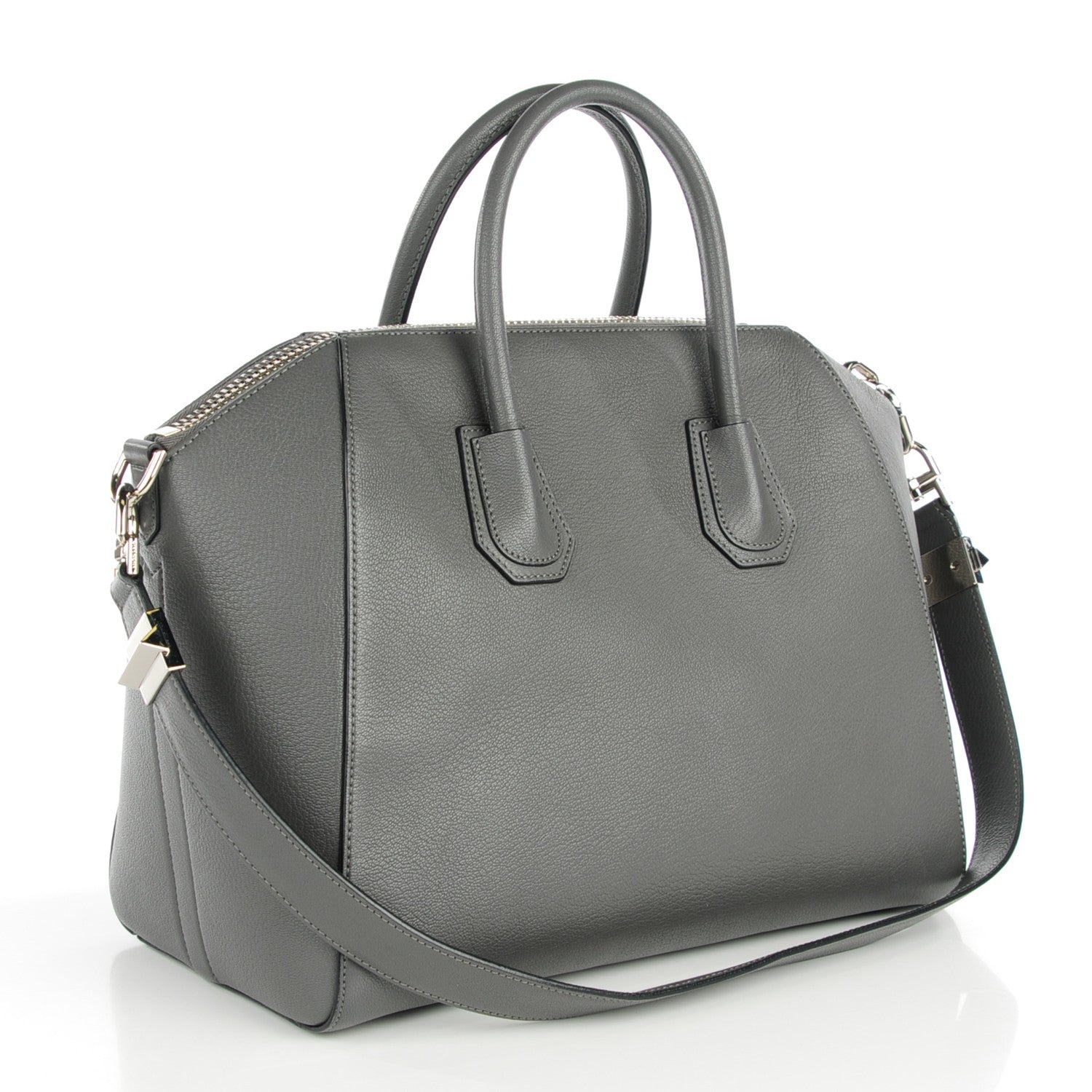 Givenchy Sugar Goatskin Medium Antigona Dark Grey 3 of 7