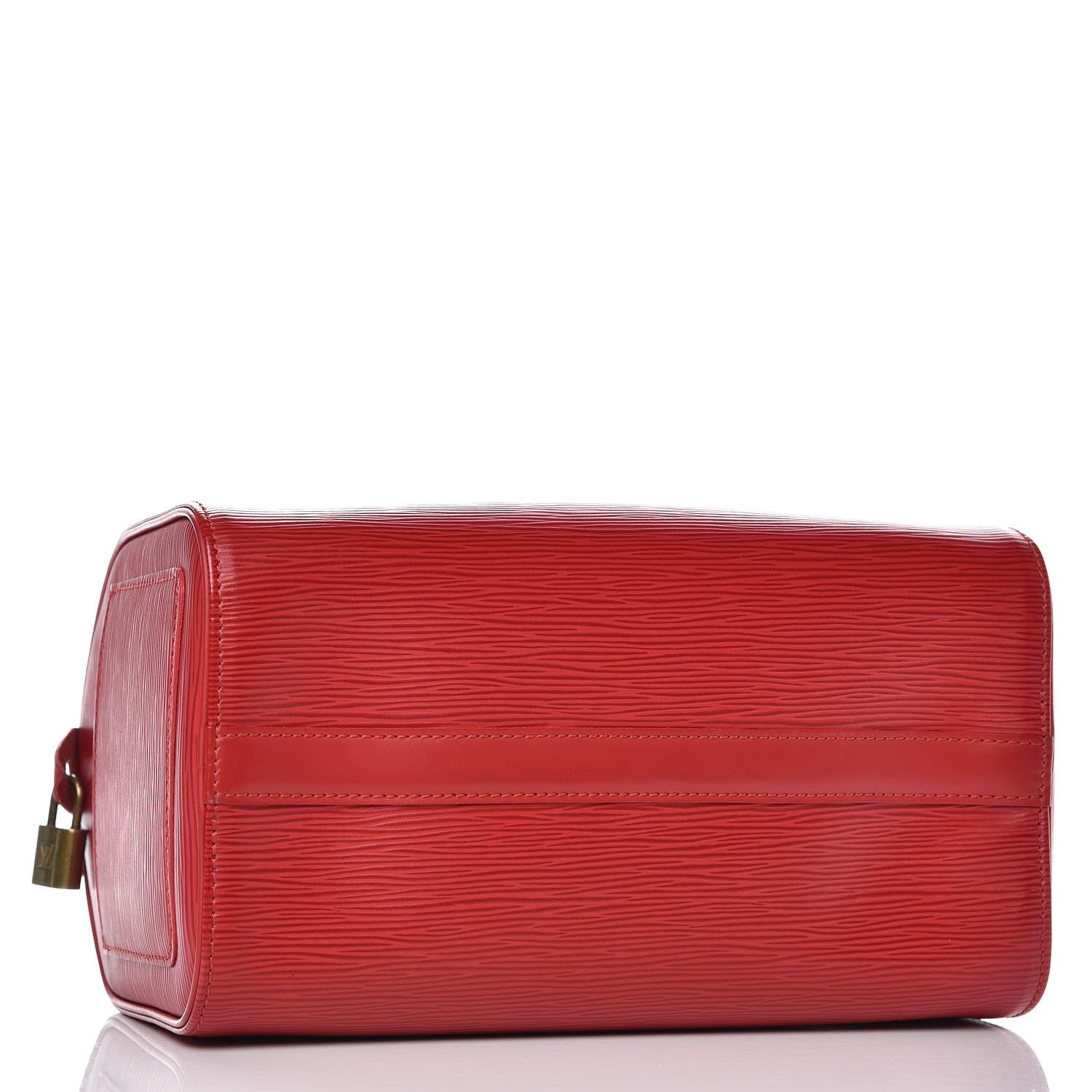 Louis Vuitton Epi Speedy 25 Castillan Red 4 of 9