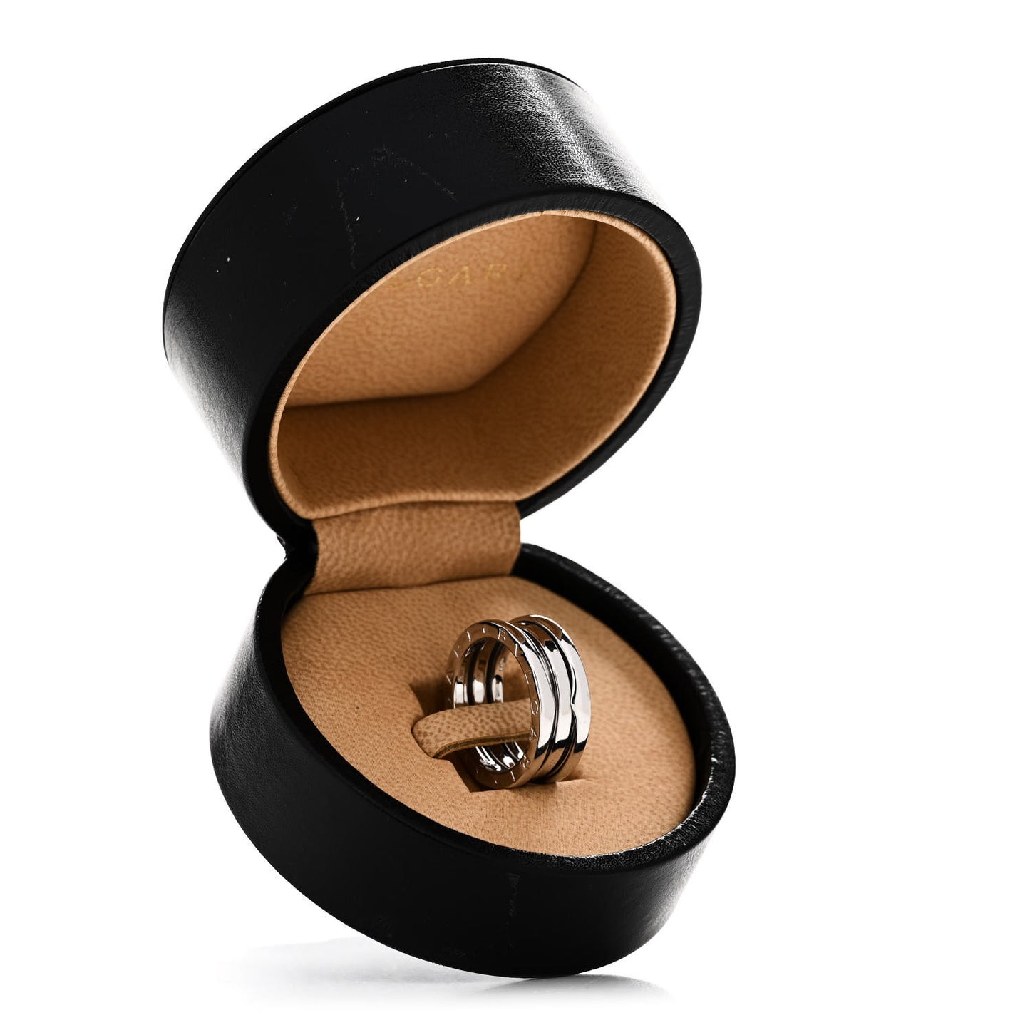 18K White Gold B.Zero1 Two-Band Ring 53 6.5