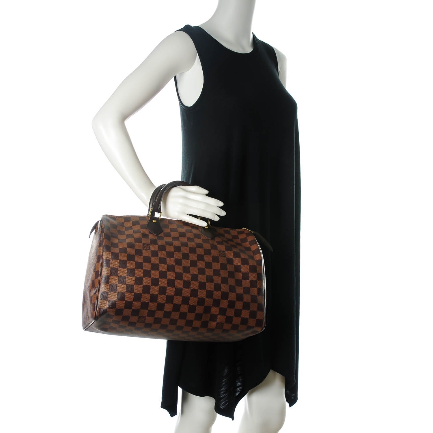 Louis Vuitton Damier Ebene Speedy 35 2 of 8
