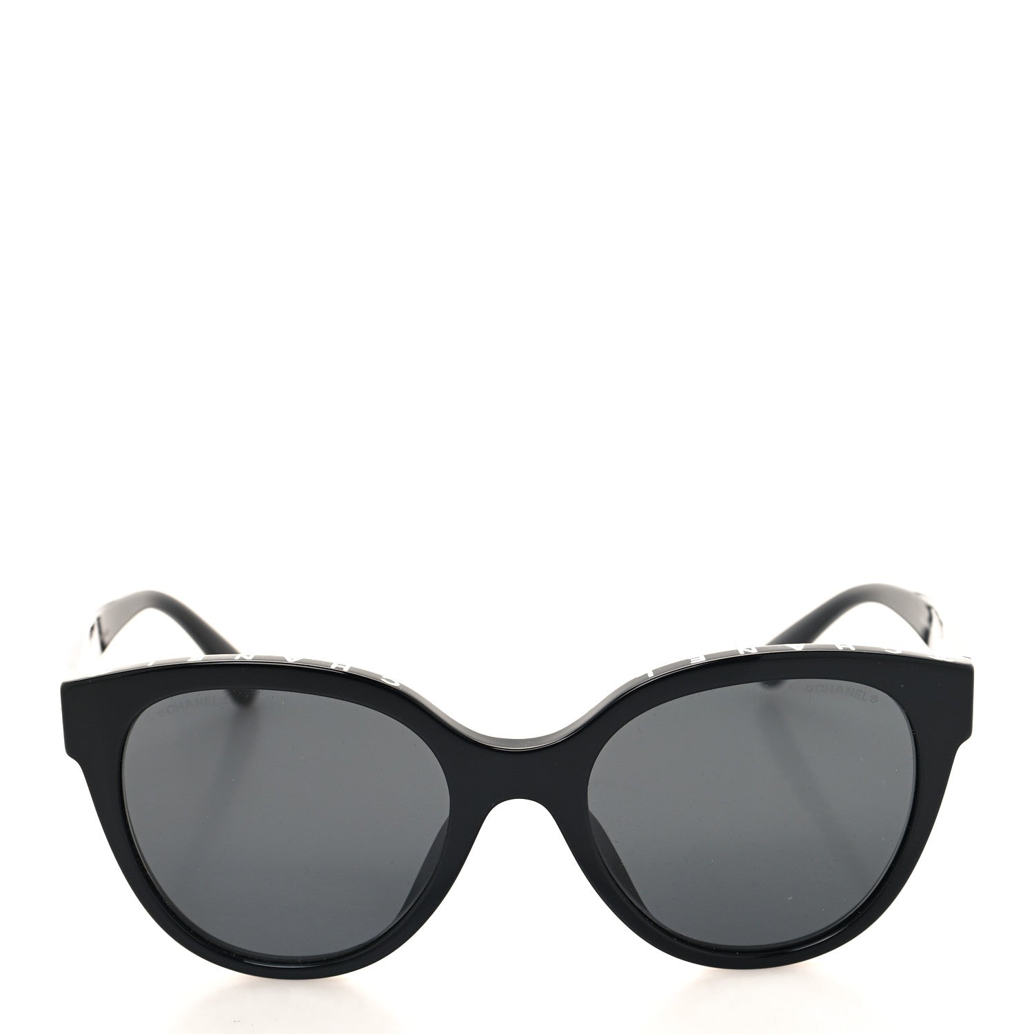 Chanel Acetate CC Butterfly Sunglasses 5414-A Black 2 of 7