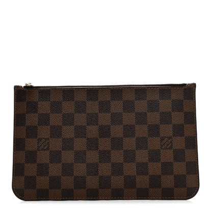 Louis Vuitton Damier Ebene Neverfull MM GM Pochette 1 of 7