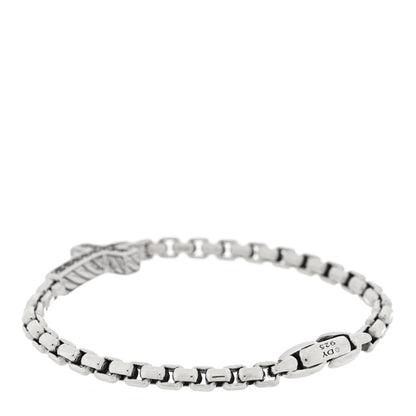 David Yurman Sterling Silver Black Diamond Pave Cross Bracelet 2 of 3