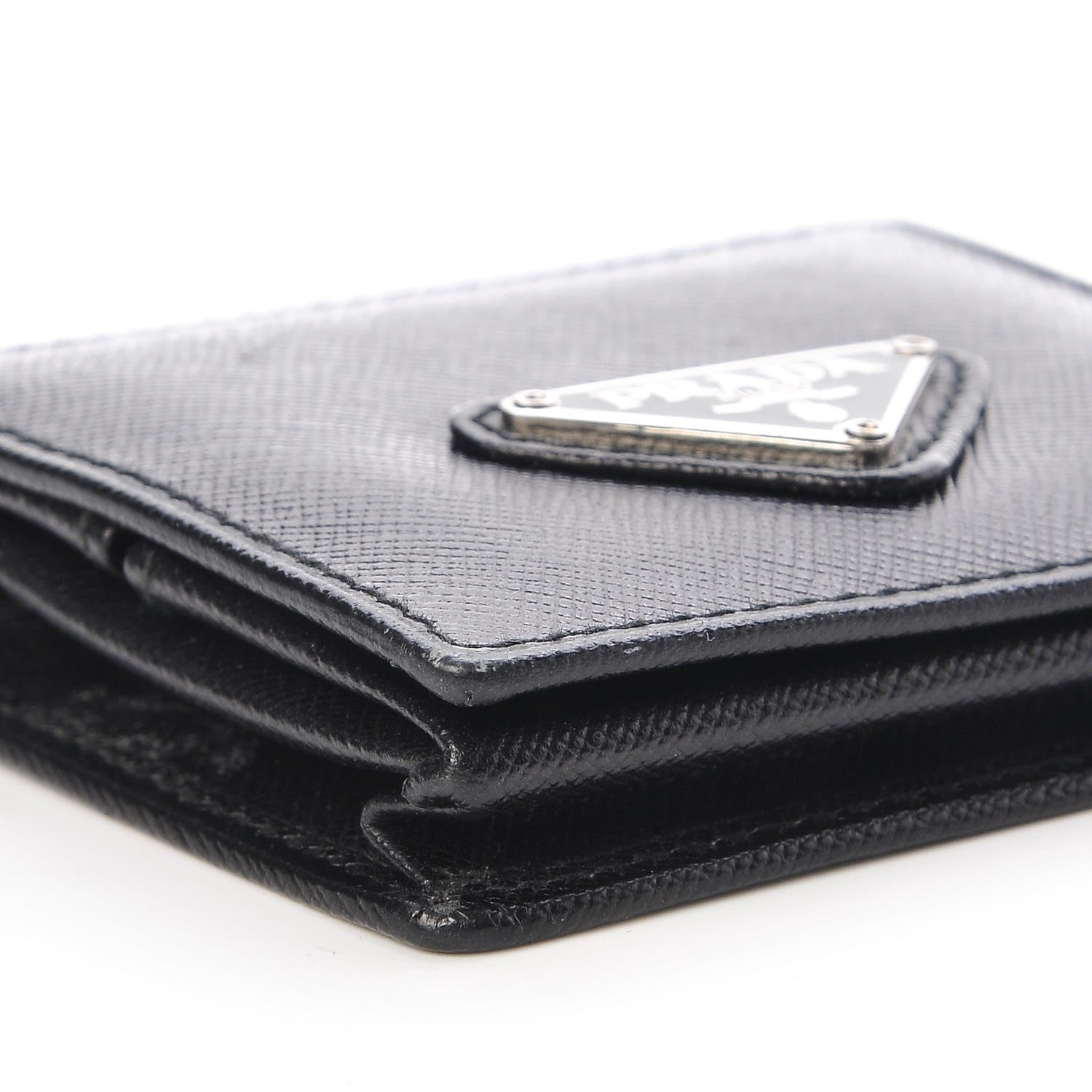 Prada Saffiano Coin Purse Nero Black 9 of 9