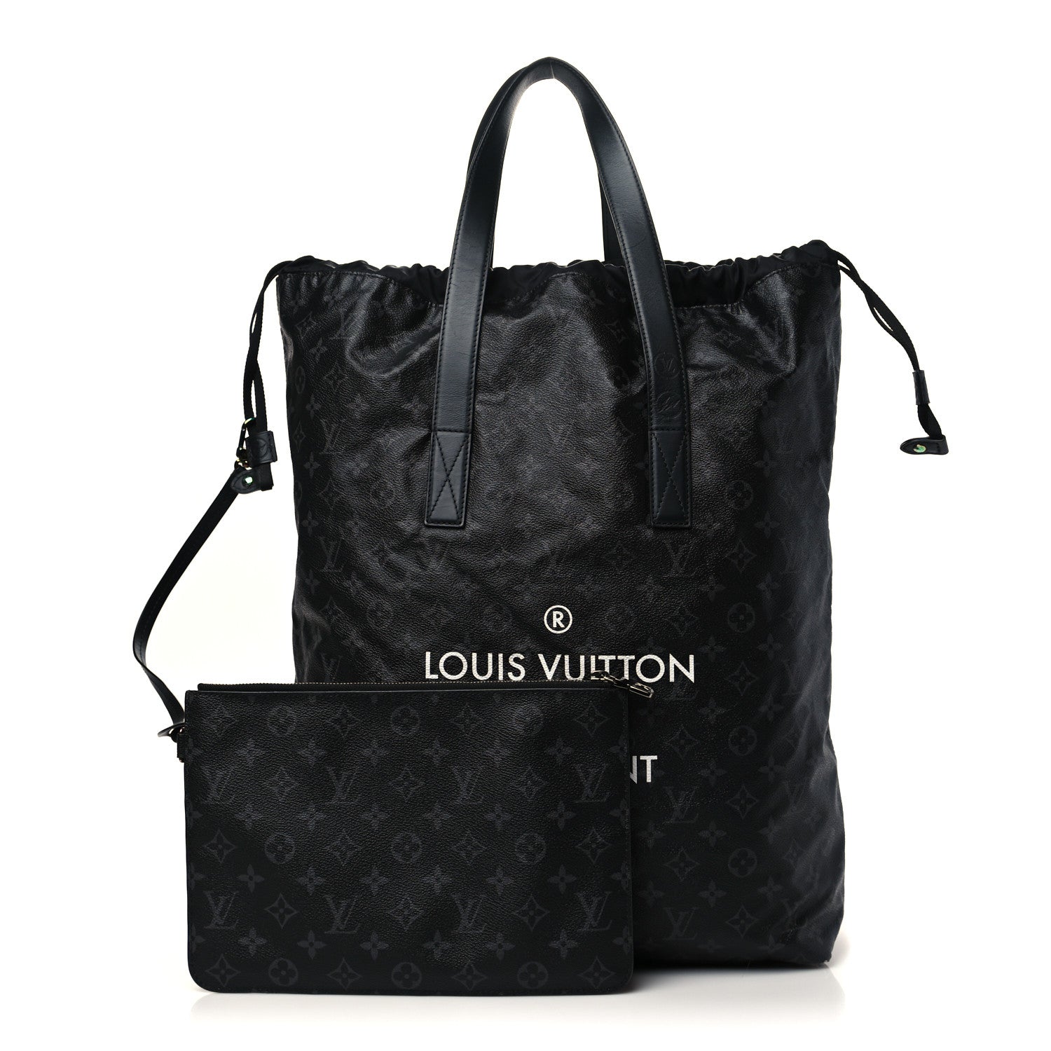 Louis Vuitton Monogram Eclipse Fragment Cabas Light 1 of 9