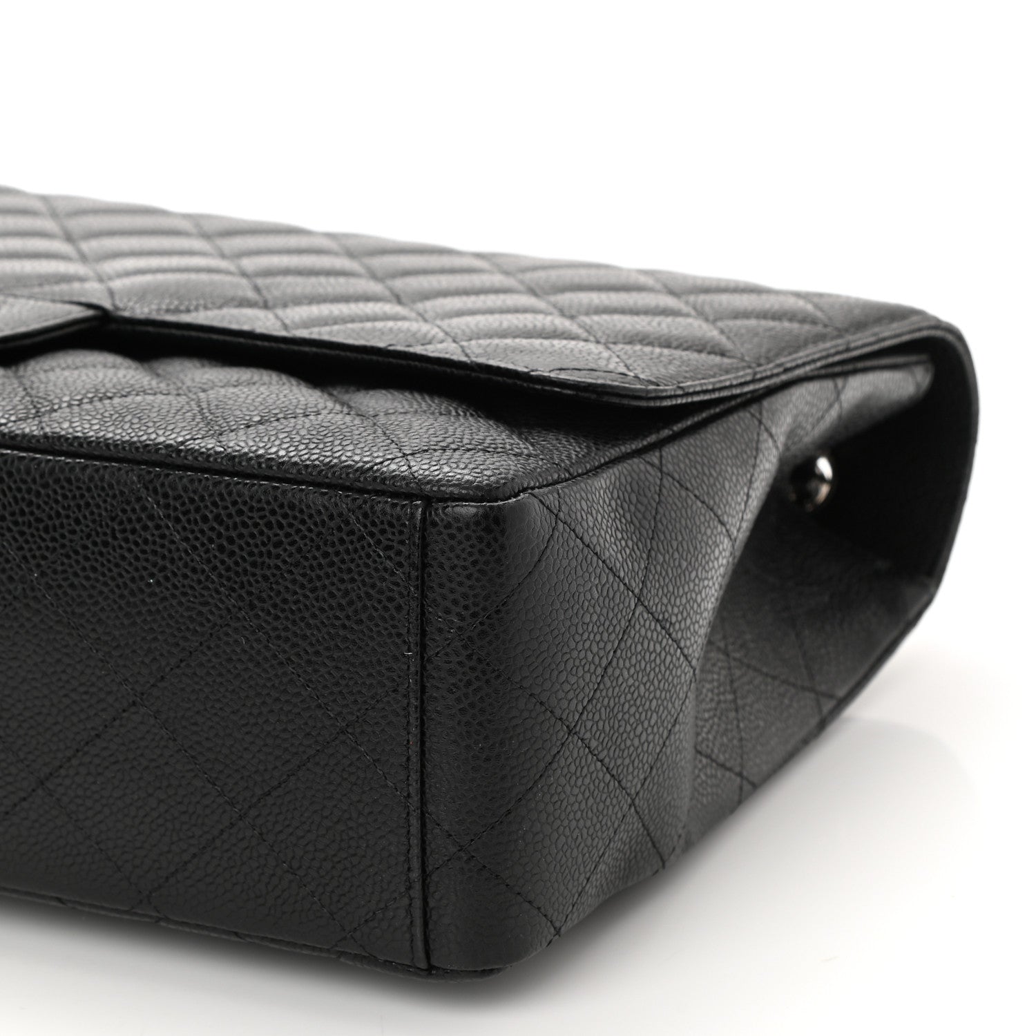 Chanel Caviar Quilted Maxi Single Flap Black 11 of 11