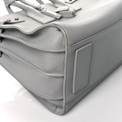 Saint Laurent Grained Calfskin Small Supple Sac De Jour Grey 9 of 10