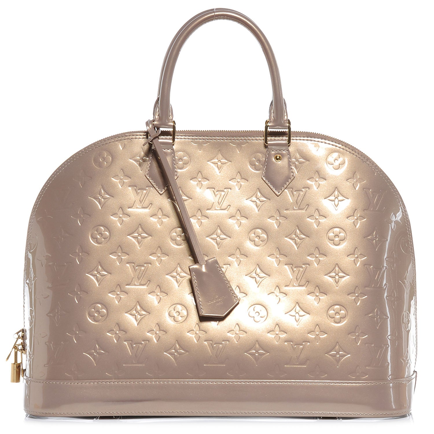 Louis Vuitton Vernis Alma GM Beige Poudre 1 of 7