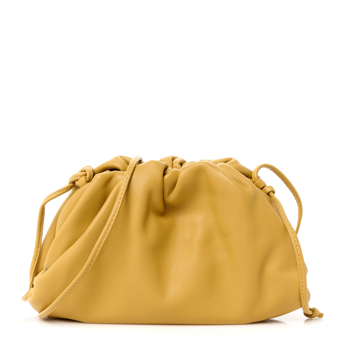 Butter Calfskin The Mini Pouch Butterscotch