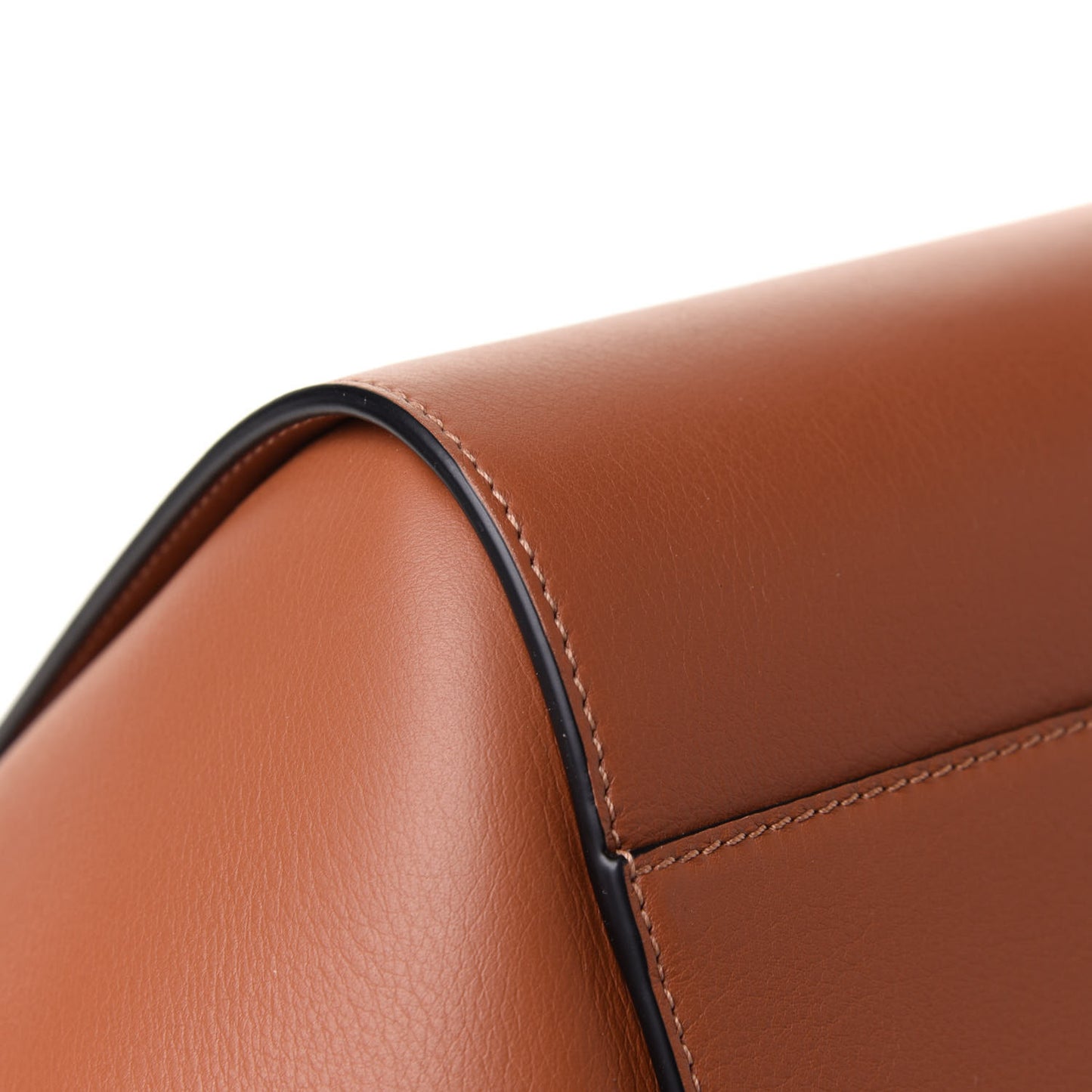 Calfskin Small Hammock Shoulder Bag Tan
