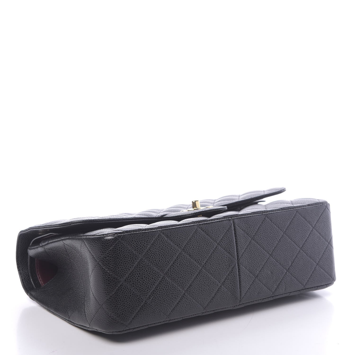 Chanel Caviar Quilted Jumbo Double Flap Black 4 of 13