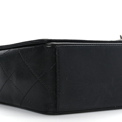 Chanel Sheepskin Quilted Vintage Mademoiselle Flap Black 8 of 10