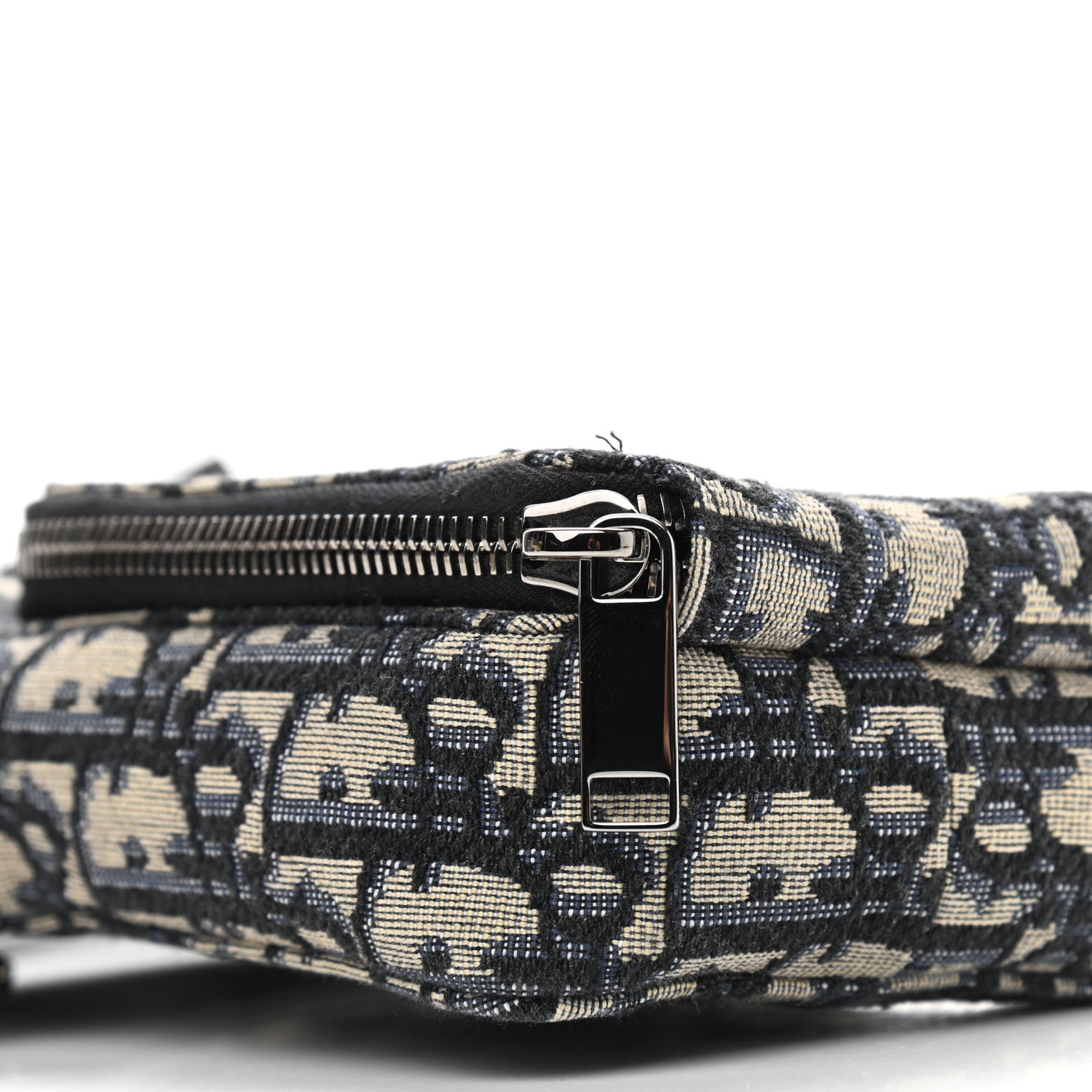 Christian Dior Oblique Crossbody Bag Blue 9 of 10