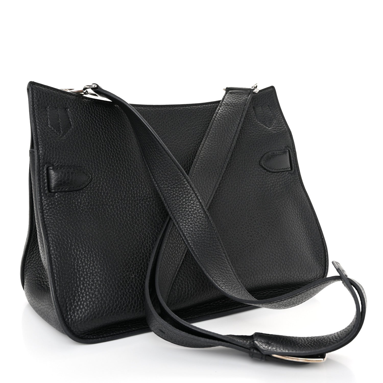 Hermes Taurillon Clemence Jypsiere 31 Black 3 of 10