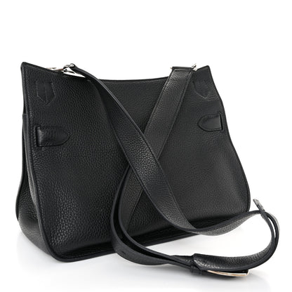 Hermes Taurillon Clemence Jypsiere 31 Black 3 of 10