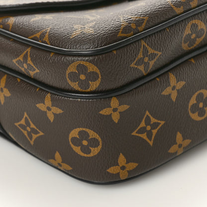 Louis Vuitton Monogram Macassar S Lock Messenger 8 of 10