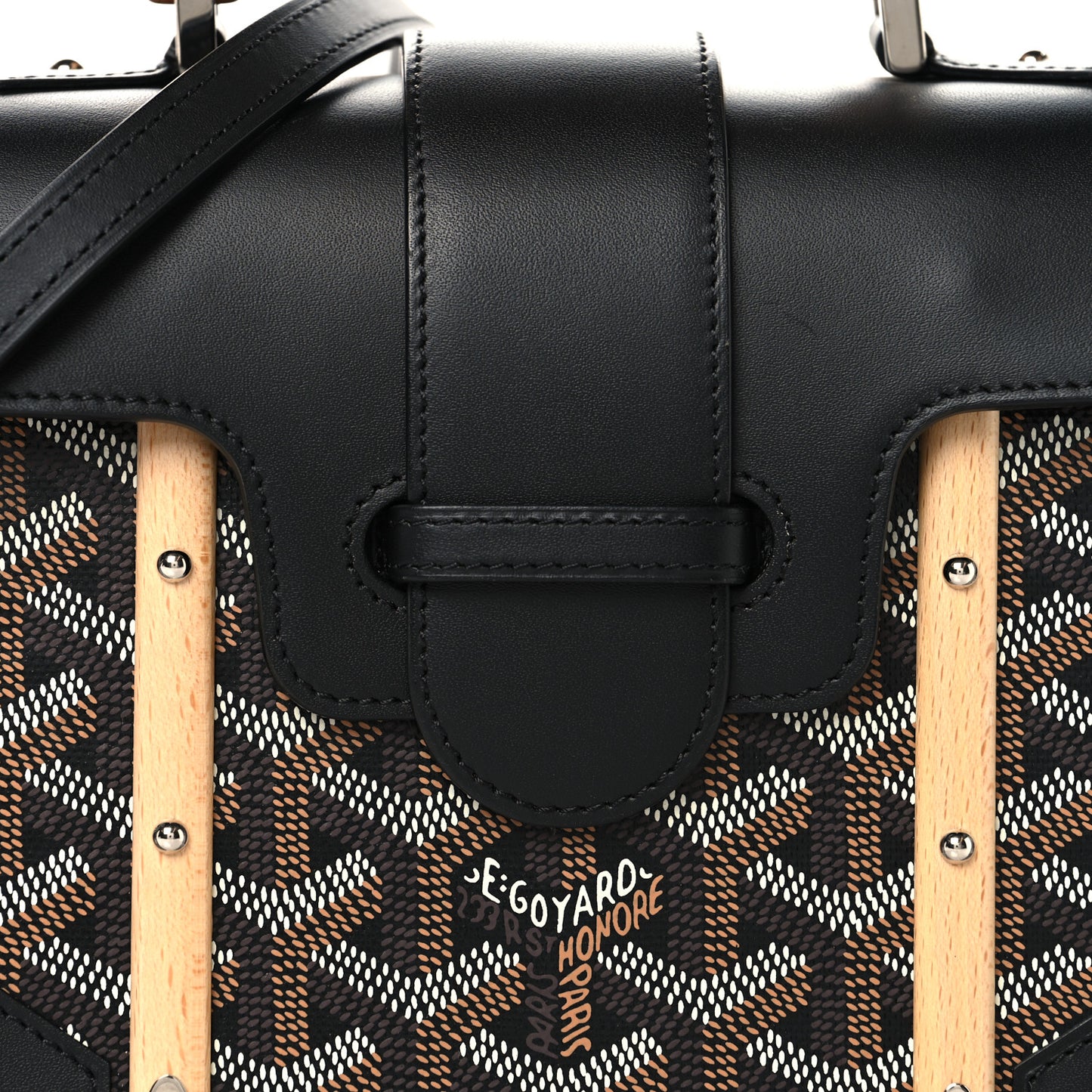 Goyardine Structure Mini Saigon Black