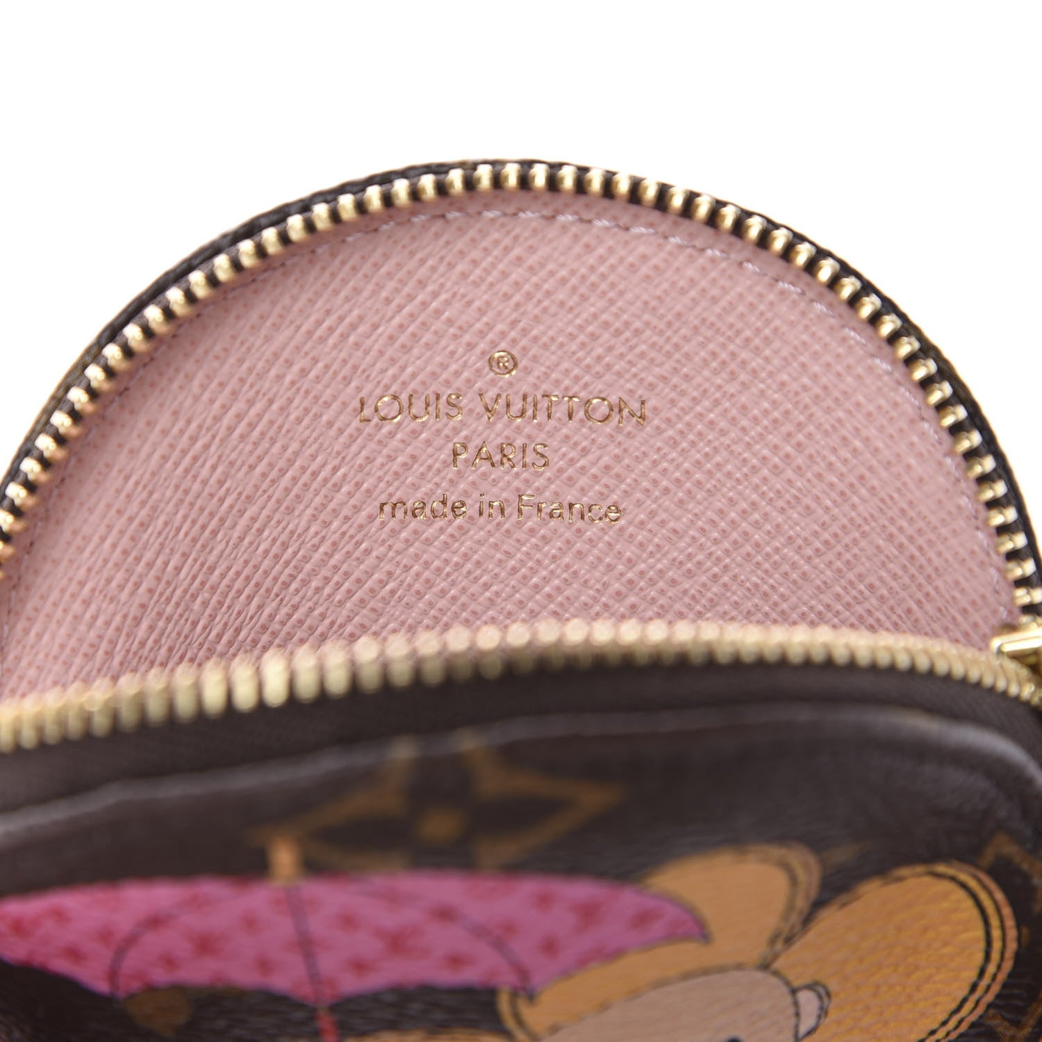 Louis Vuitton Monogram 2019 Christmas Animation Tokyo Round Coin Purse 6 of 7