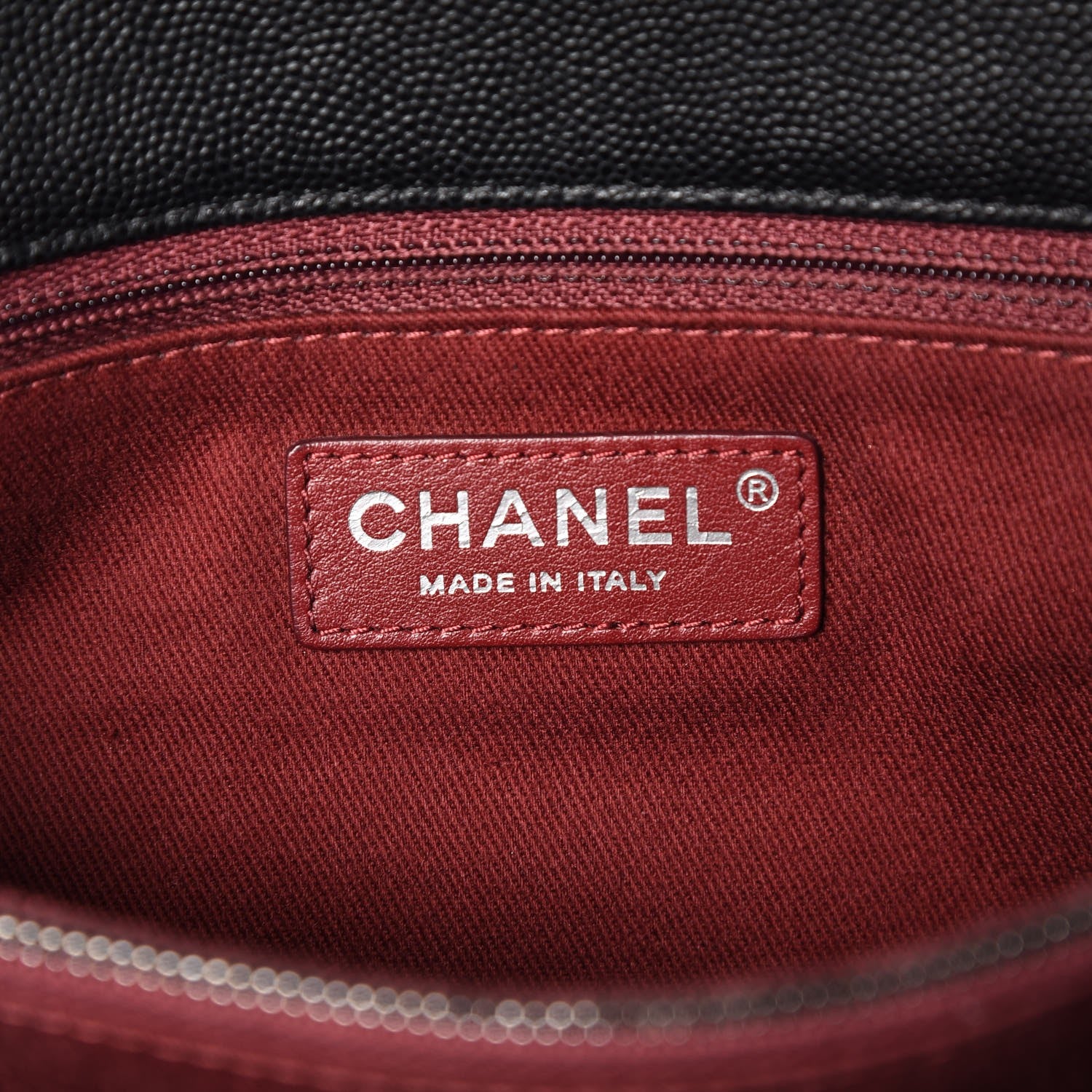 Chanel Caviar Quilted Medium Coco Handle Flap Black 8 of 11