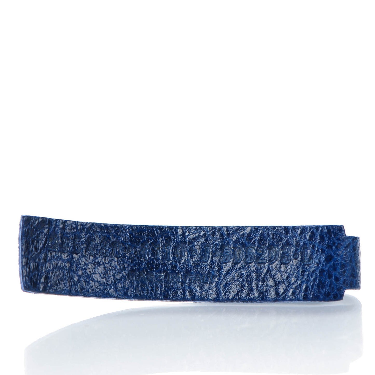 Agneau Arena Giant 12 Gold Hardware L Bracelet Bleu Mineral