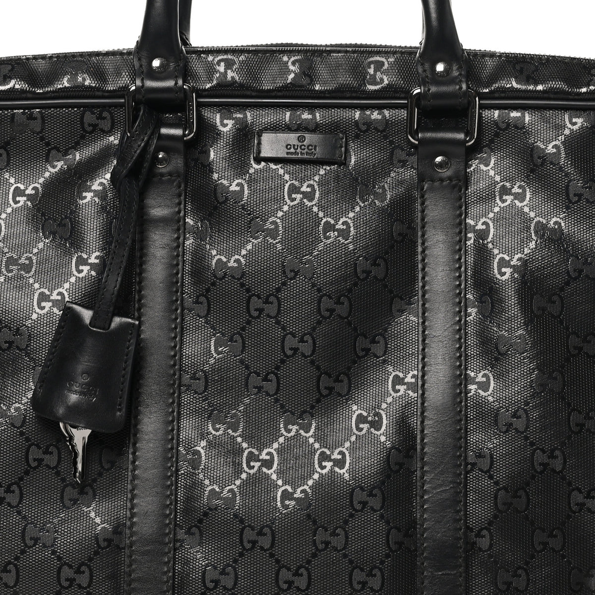 Gucci Imprime Monogram Medium Briefcase Black 5 of 10