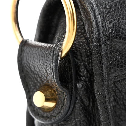 Balenciaga Chevre Gold Metallic Edge Hardware Mini City Black 13 of 19