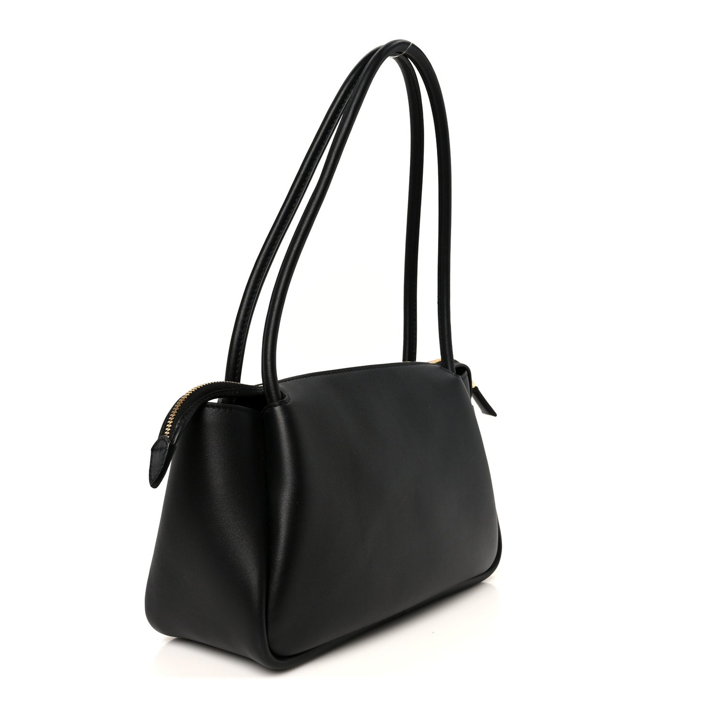 Soft Calfskin Medium Darling Shoulder Bag Black