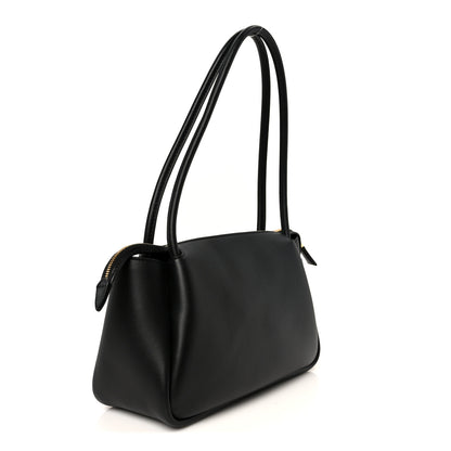 Prada Soft Calfskin Medium Darling Shoulder Bag Black 3 of 10