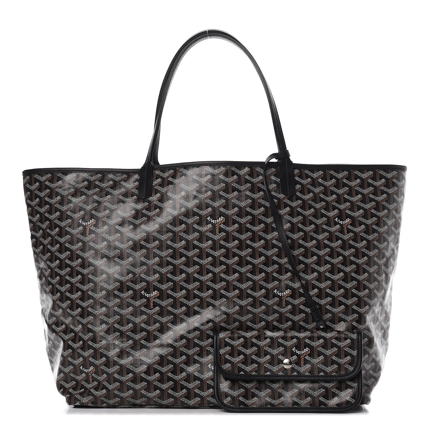 Goyard Goyardine Saint Louis GM Black 1 of 9