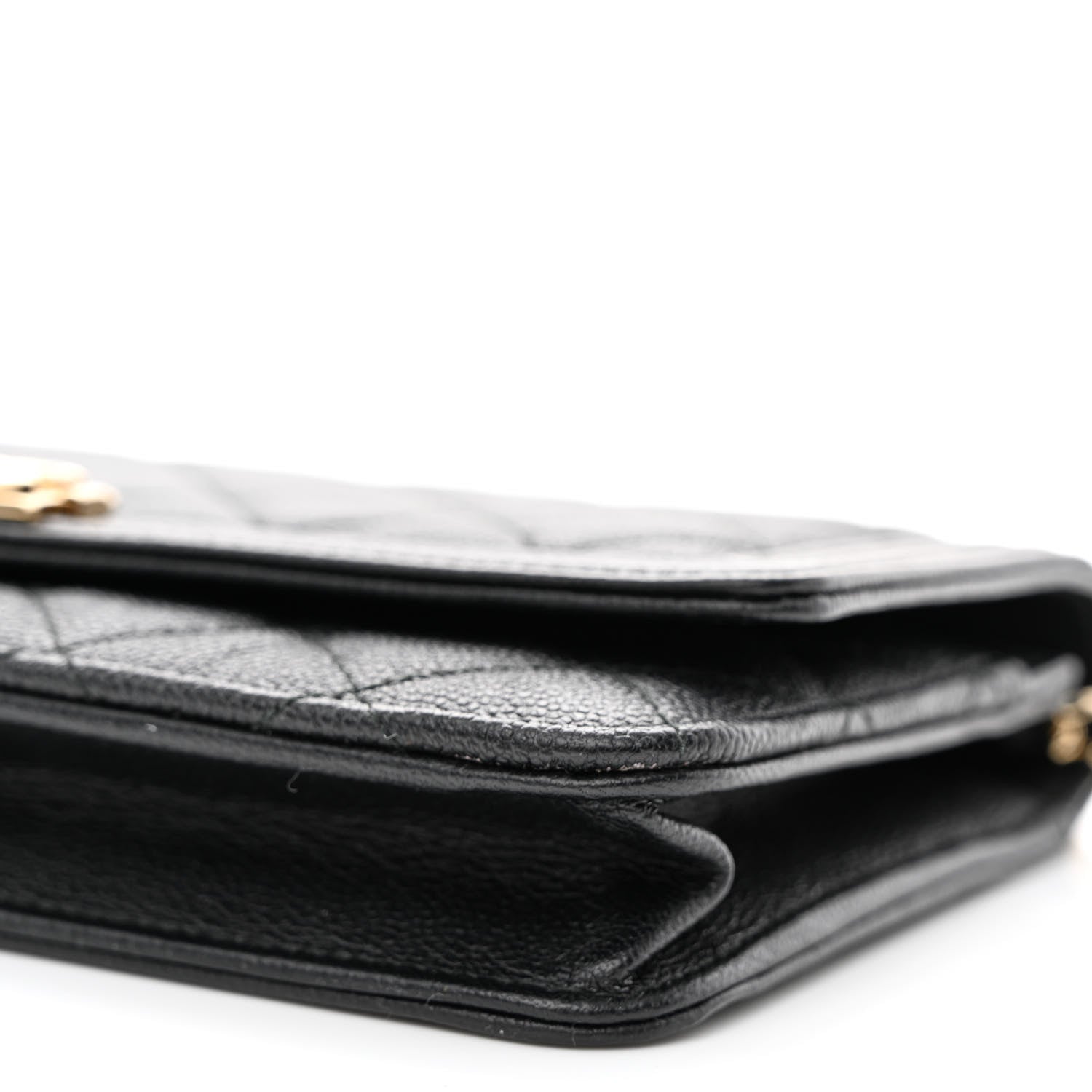 Chanel Caviar Quilted Boy Wallet On Chain WOC Black 11 of 14