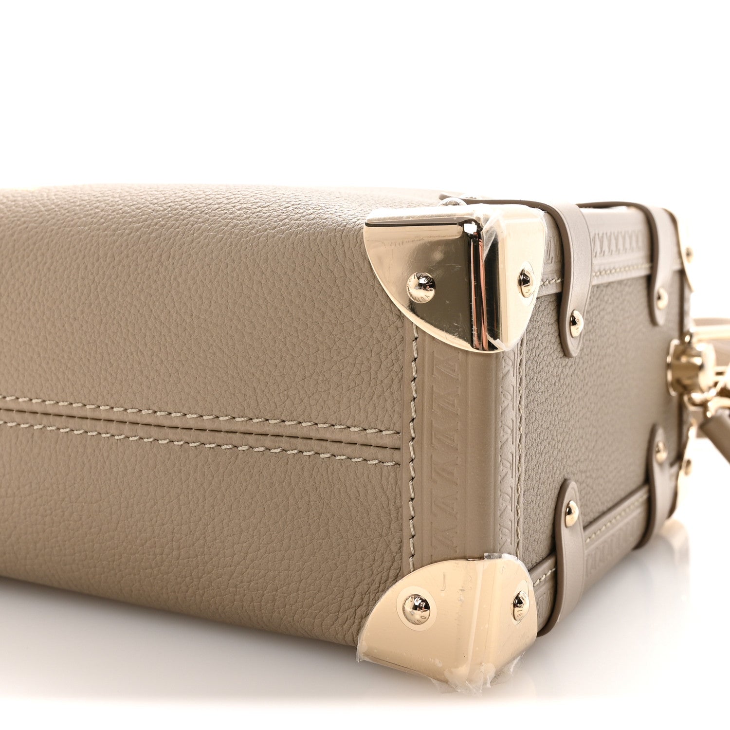 Louis Vuitton Calfskin Side Trunk MM Taupe 1883294 – FASHIONPHILE