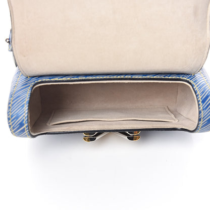 Louis Vuitton Epi Twist Shoulder Bag MM Denim Light 7 of 11