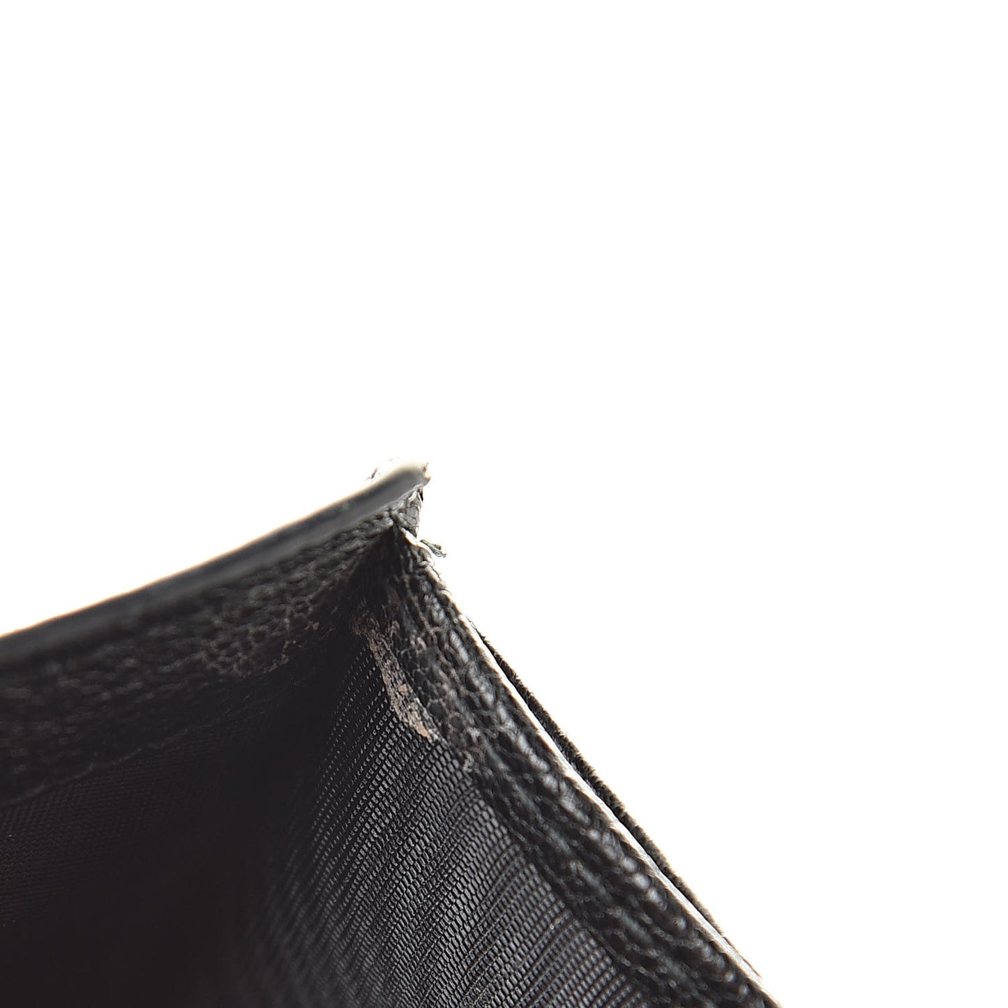 Goatskin Madras Small Wallet Black
