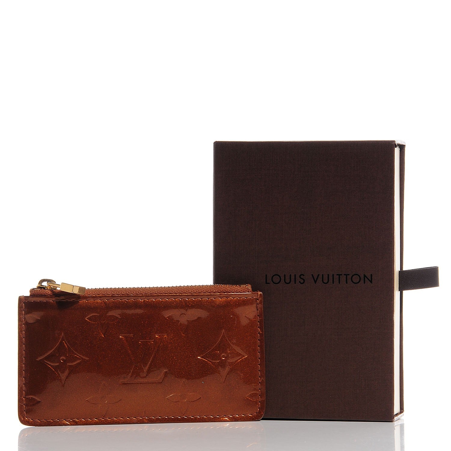 Louis Vuitton Vernis Key Pochette Bronze 5 of 8