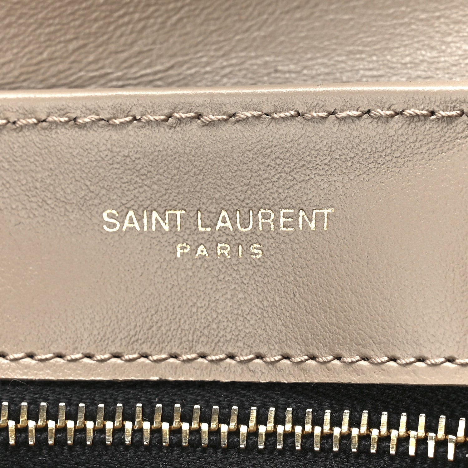 Saint Laurent Calfskin Y Quilted Monogram Toy Loulou Crossbody Bag Latte 6 of 13